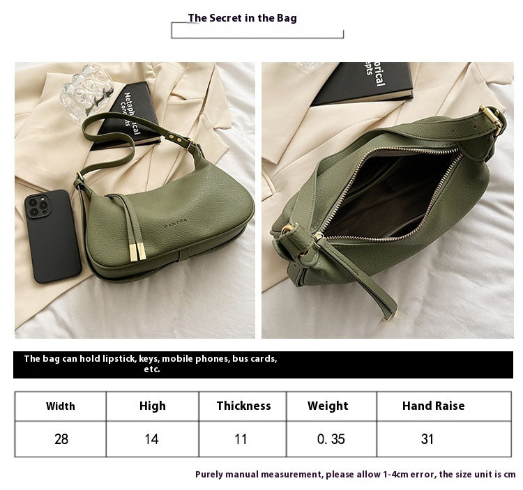 Portable Dumpling-Shaped Shoulder Messenger Bag – Street-Trend Fashion