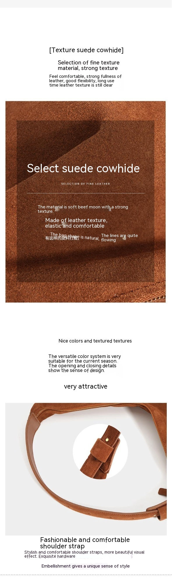 Women’s Fashion One-Shoulder Crossbody Bag – All-Match & Everyday Elite Style