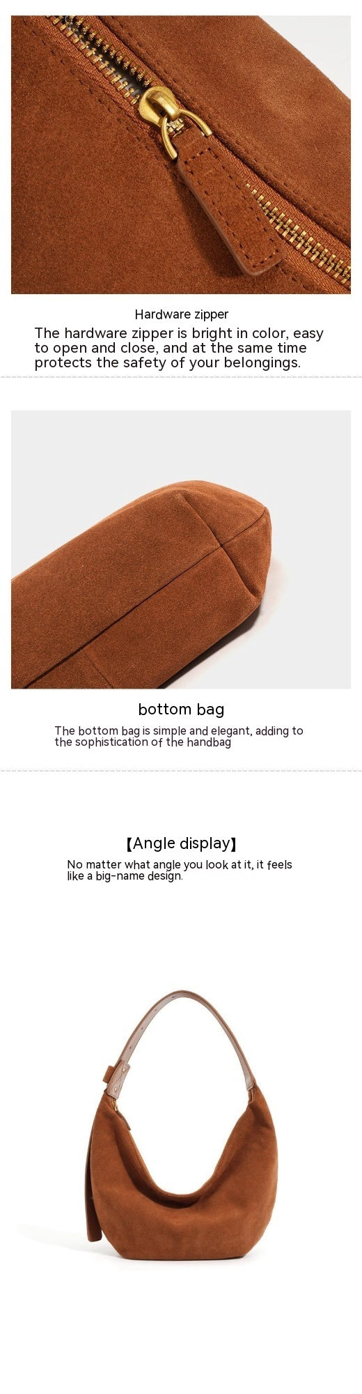 Women’s Fashion One-Shoulder Crossbody Bag – All-Match & Everyday Elite Style