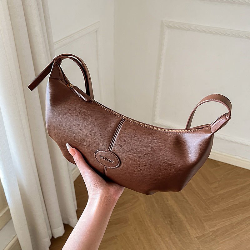 Premium Croissant Shoulder Crossbody Bag for Women – Autumn Winter Fashion Trend