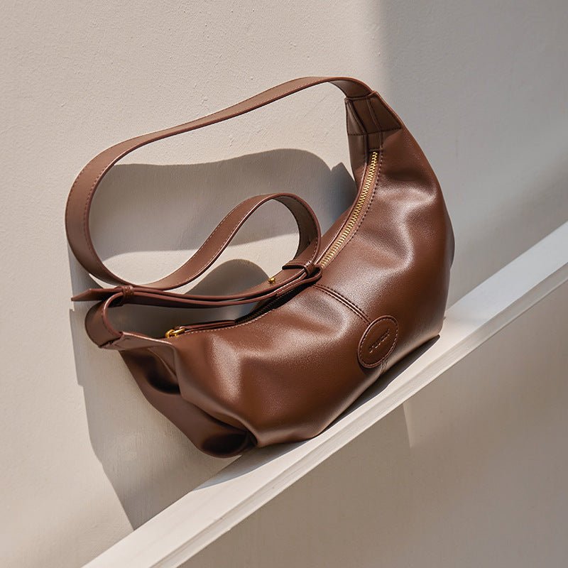 Premium Croissant Shoulder Crossbody Bag for Women – Autumn Winter Fashion Trend