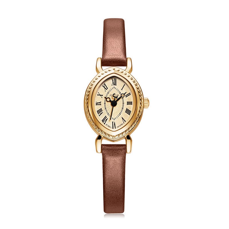 Luxury Oval Belt Women’s Quartz Watch